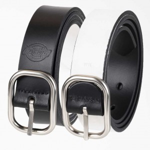 Dickies Women's Reversible Belt Černé Bílé | CZ0002509