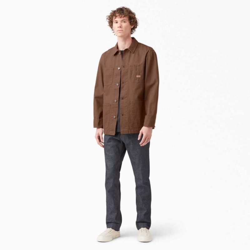 Dickies 1922 Duck Chore Coat Hnědé | CZ0002277