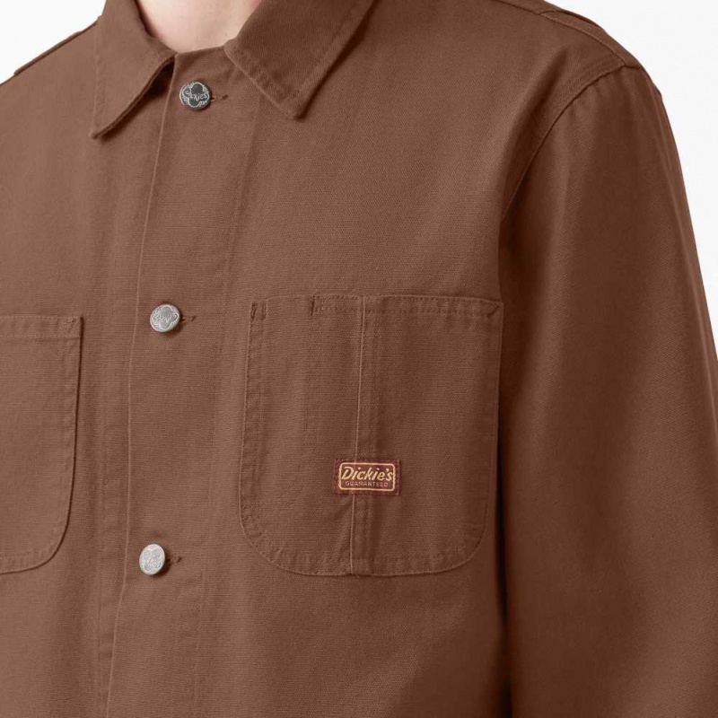 Dickies 1922 Duck Chore Coat Hnědé | CZ0002277