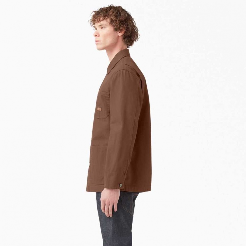 Dickies 1922 Duck Chore Coat Hnědé | CZ0002277