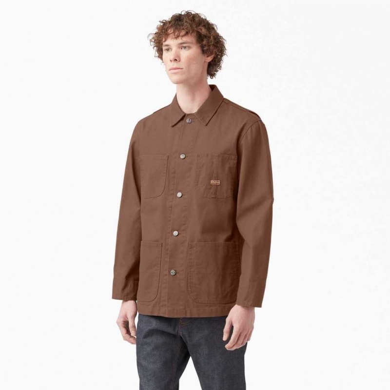 Dickies 1922 Duck Chore Coat Hnědé | CZ0002277