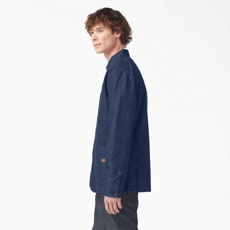 Dickies 1922 Indigo Chore Coat Indigo Blankyt | CZ0002276