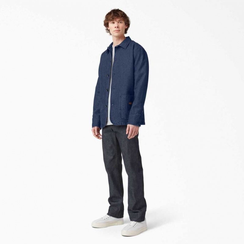 Dickies 1922 Indigo Chore Coat Indigo Blankyt | CZ0002276