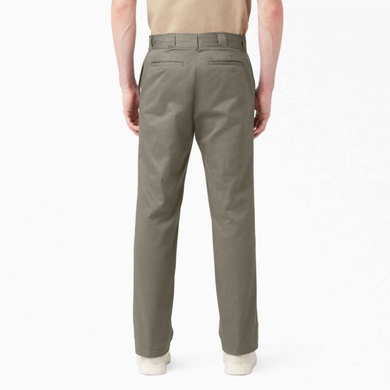 Dickies 1922 Twill Pants Olivy Zelené | CZ0001548