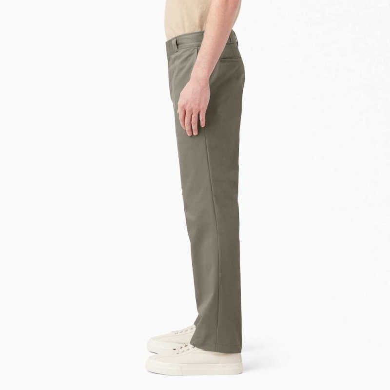 Dickies 1922 Twill Pants Olivy Zelené | CZ0001548