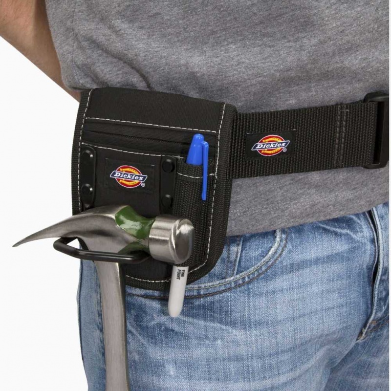 Dickies 2-Compartment Hammer Holder Černé | CZ0000405