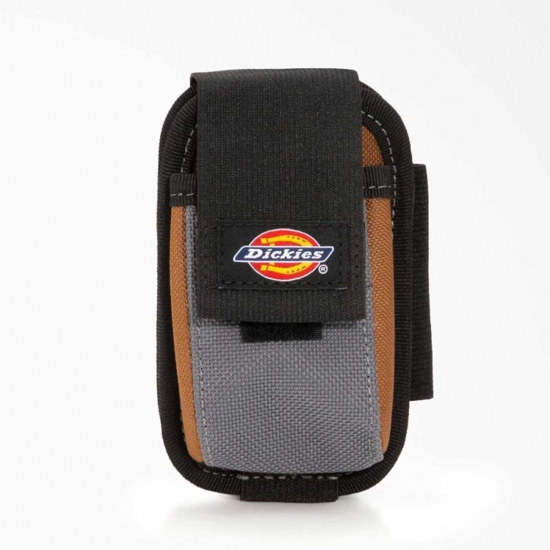 Dickies 2-Compartment Phone & Tool Pouch Hnědé | CZ0000452