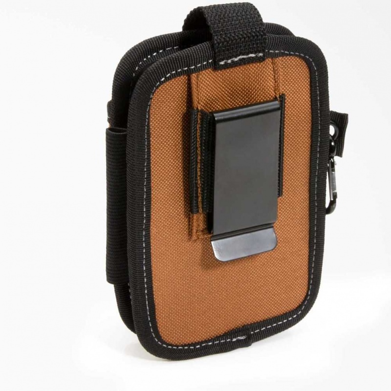 Dickies 2-Compartment Phone & Tool Utility Pouch Hnědé | CZ0000440