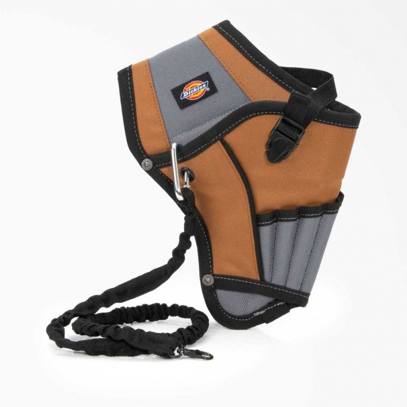 Dickies 5-Pocket Drill Holster with Tether Hnědé | CZ0000435