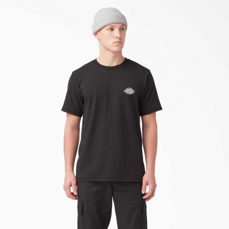 Dickies Back Logo Grafická T-Shirt Černé | CZ0000522