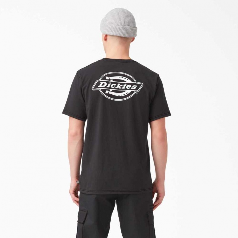 Dickies Back Logo Grafická T-Shirt Černé | CZ0000522