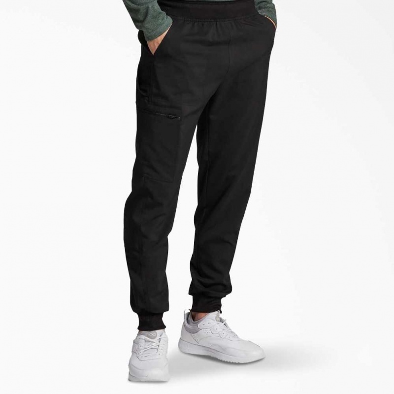 Dickies Balance Mid Rise Jogger Scrub Pants Černé | CZ0001371