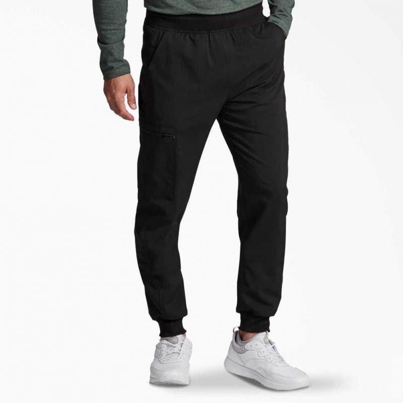 Dickies Balance Mid Rise Jogger Scrub Pants Černé | CZ0001371