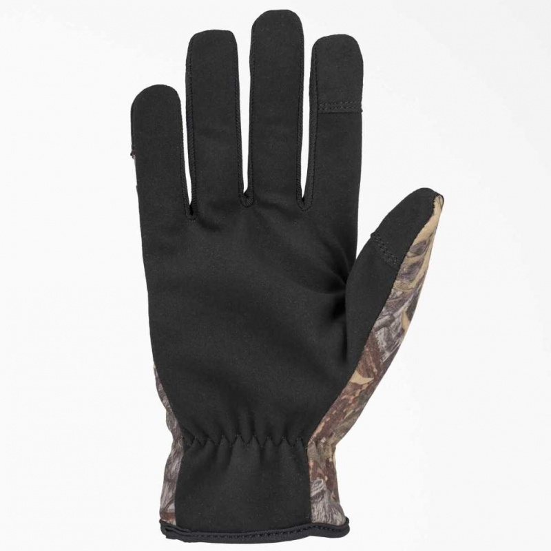 Dickies Camo Performance Zimní Gloves Černé Maskáčové | CZ0002099