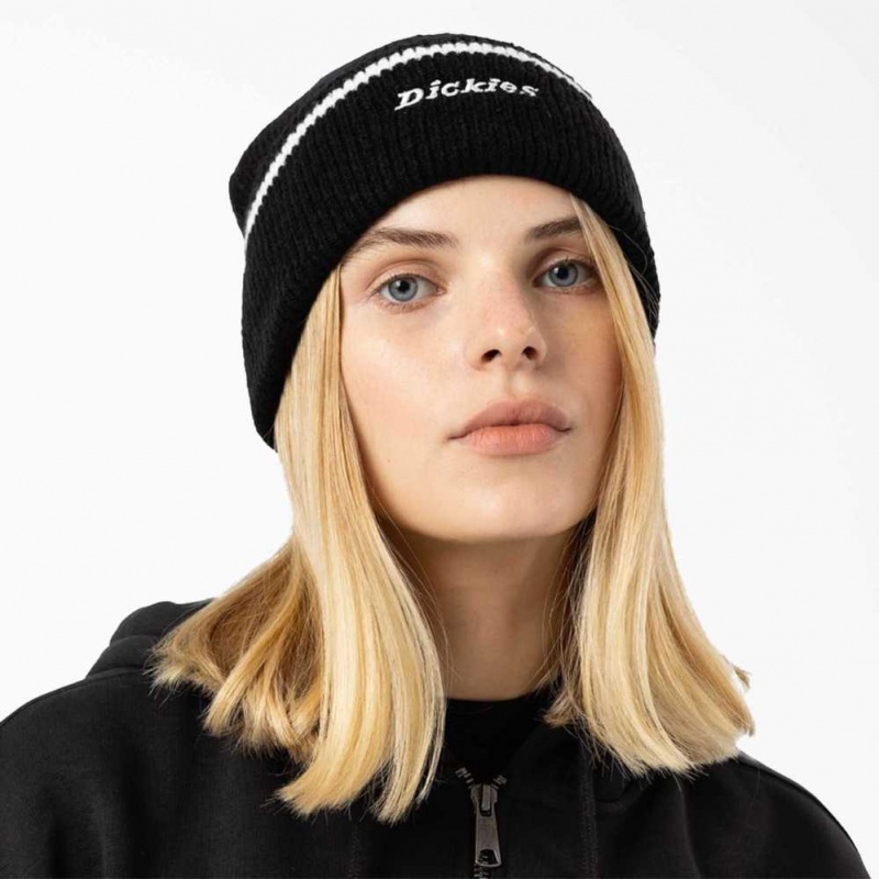 Dickies Chalkville Beanie Černé | CZ0001970