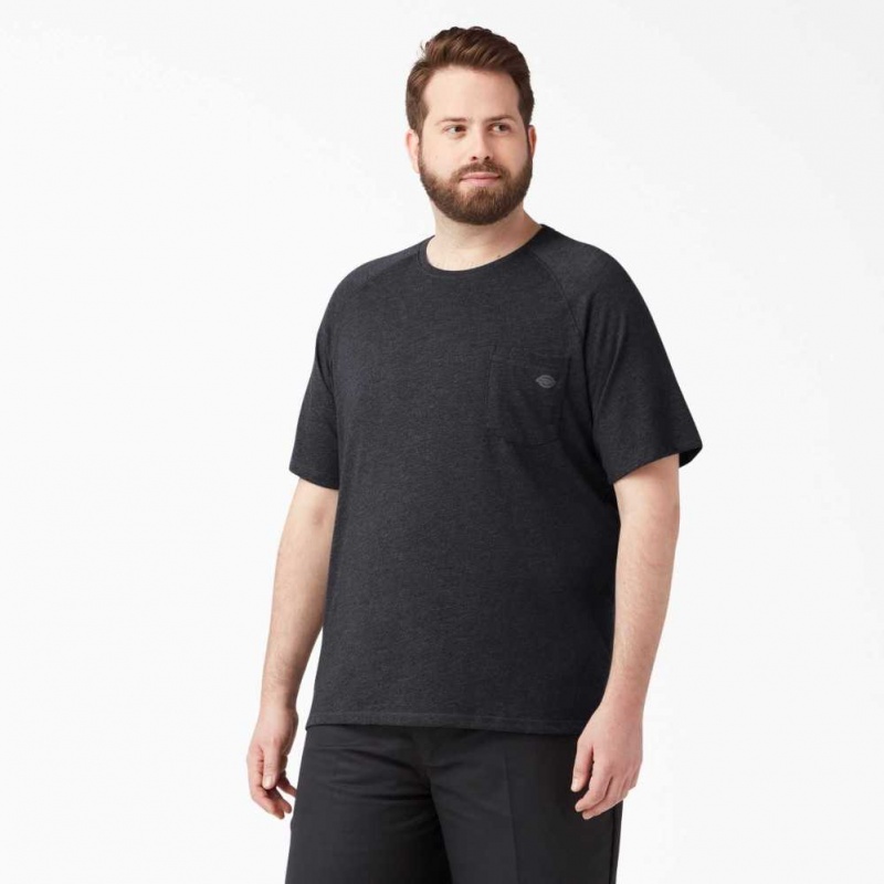 Dickies Cooling Krátké Sleeve T-Shirt Černé | CZ0000797