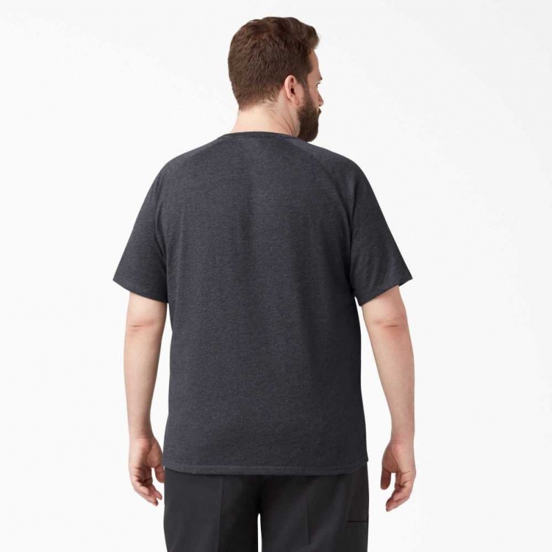 Dickies Cooling Krátké Sleeve T-Shirt Černé | CZ0000797