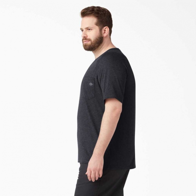 Dickies Cooling Krátké Sleeve T-Shirt Černé | CZ0000797