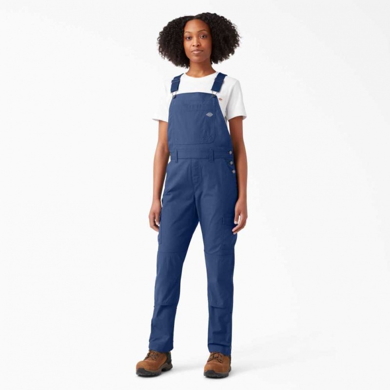 Dickies Cooling Ripstop Bib Overalls Indigo | CZ0001596