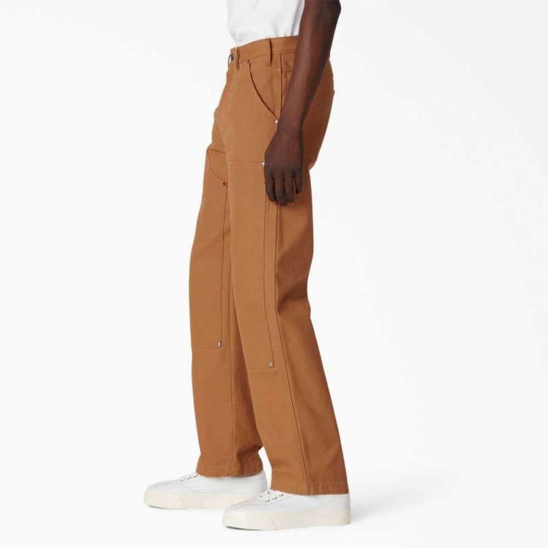 Dickies Duck Double Front Pants Hnědé | CZ0002165