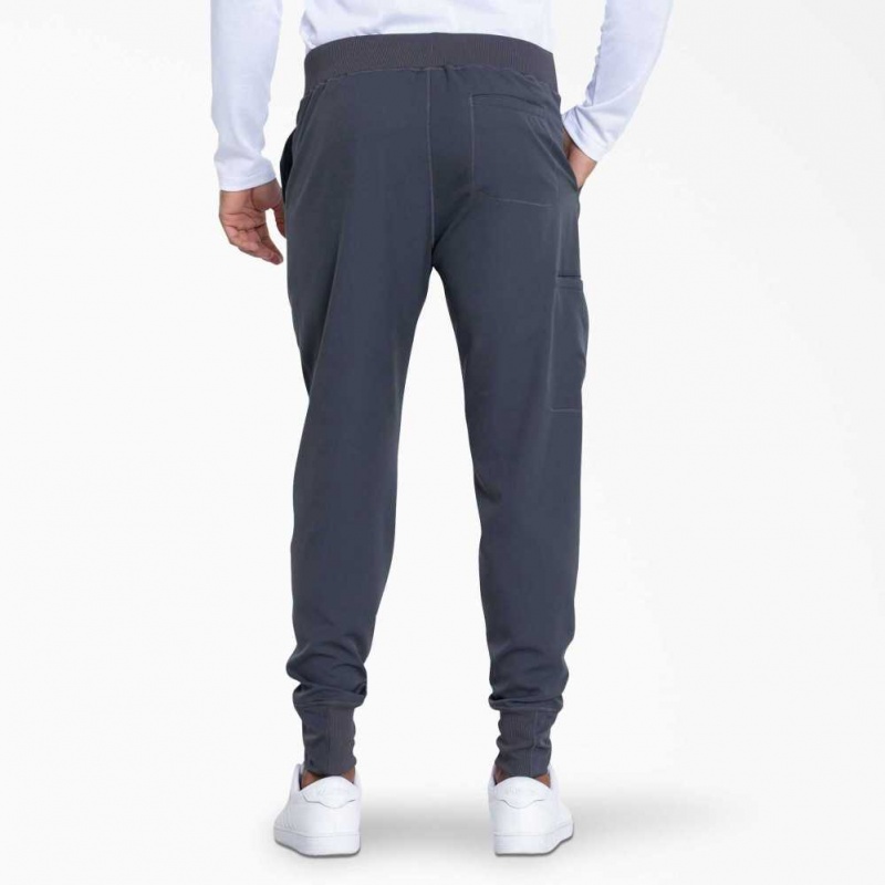 Dickies Dynamix Jogger Scrub Pants Pewter Gray | CZ0001415