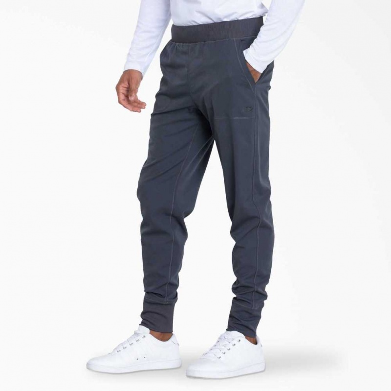 Dickies Dynamix Jogger Scrub Pants Pewter Gray | CZ0001415