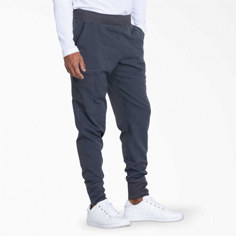 Dickies Dynamix Jogger Scrub Pants Pewter Gray | CZ0001415