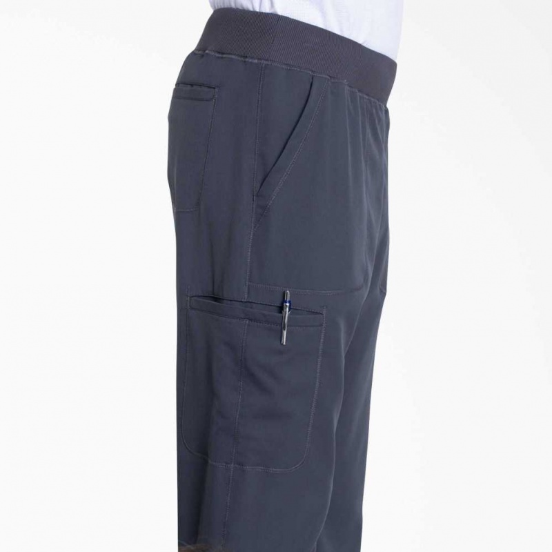 Dickies Dynamix Jogger Scrub Pants Pewter Gray | CZ0001415