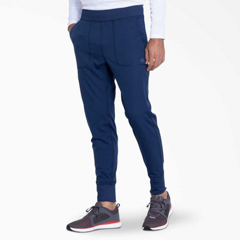 Dickies Dynamix Jogger Scrub Pants Tmavě Blankyt Blankyt | CZ0001406