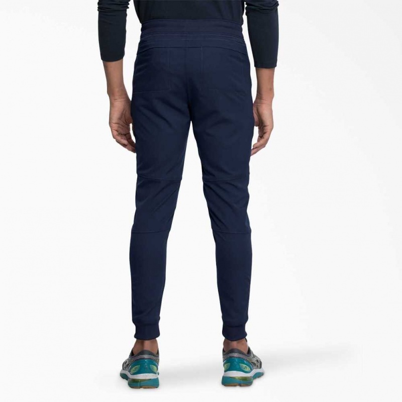 Dickies Dynamix Natural Rise Jogger Scrub Pants Tmavě Blankyt Blankyt | CZ0001407