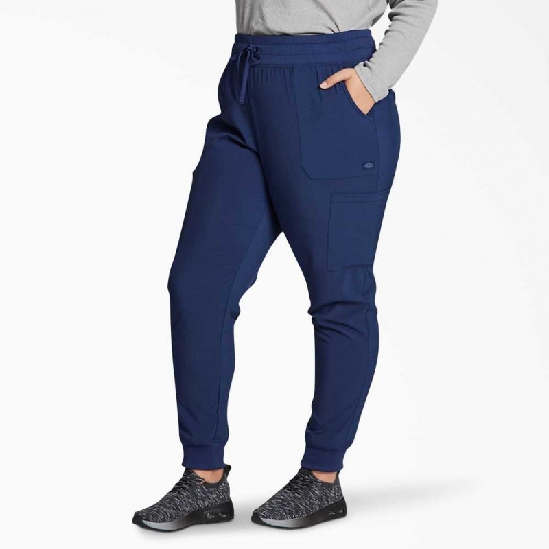 Dickies EDS Essentials Jogger Scrub Pants Tmavě Blankyt Blankyt | CZ0001410