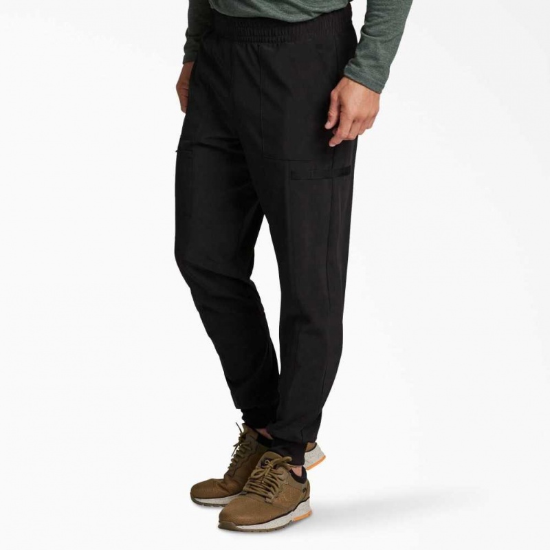 Dickies EDS Essentials Mid Rise Jogger Scrub Pants Černé | CZ0001374