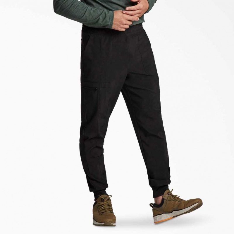 Dickies EDS Essentials Mid Rise Jogger Scrub Pants Černé | CZ0001374