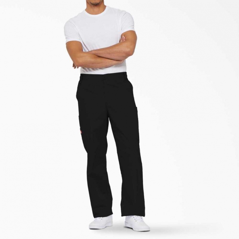 Dickies EDS Signature Cargo Scrub Pants Černé | CZ0001378