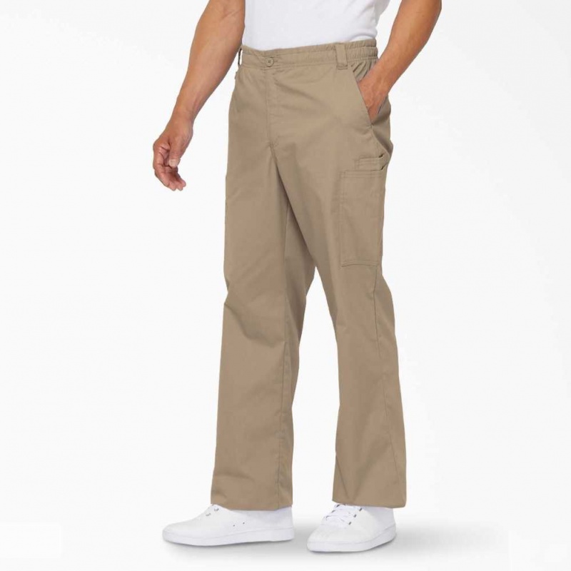 Dickies EDS Signature Cargo Scrub Pants Hnědožlutý | CZ0001403