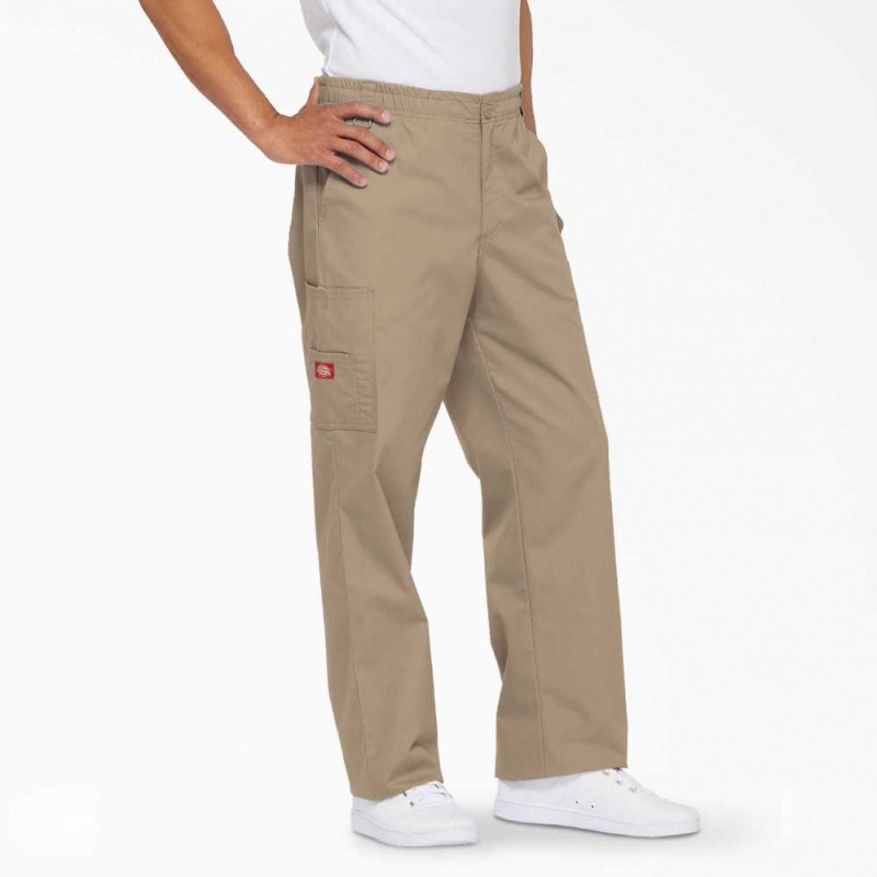 Dickies EDS Signature Cargo Scrub Pants Hnědožlutý | CZ0001403