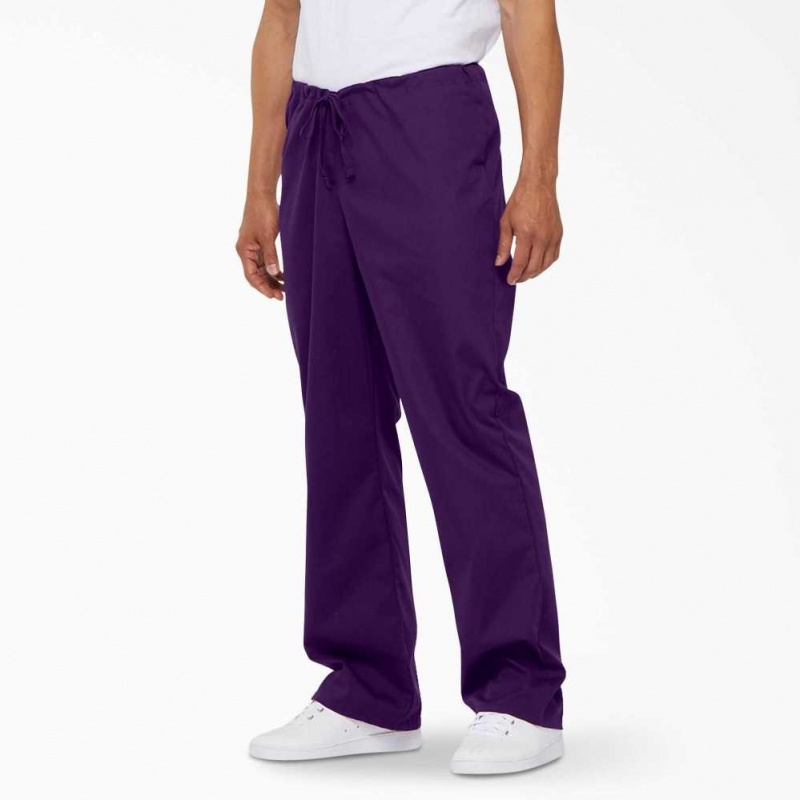 Dickies EDS Signature Scrub Pants Fialové | CZ0001423