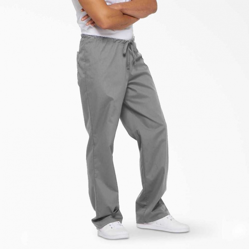 Dickies EDS Signature Scrub Pants Gray | CZ0001397