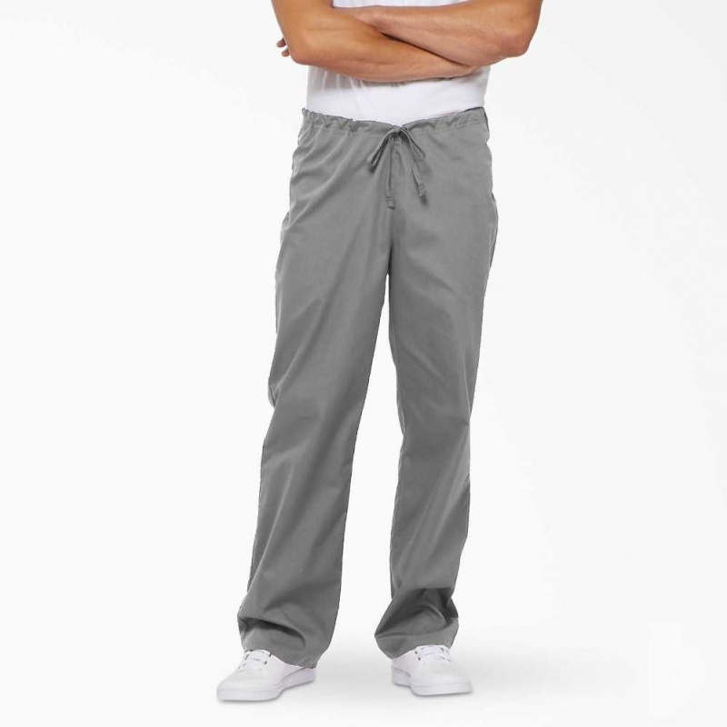 Dickies EDS Signature Scrub Pants Gray | CZ0001397