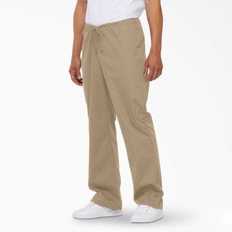 Dickies EDS Signature Scrub Pants Hnědožlutý | CZ0001404