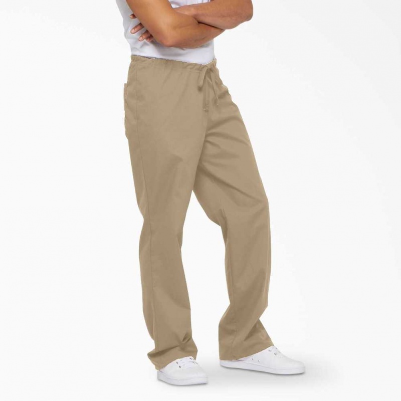 Dickies EDS Signature Scrub Pants Hnědožlutý | CZ0001404