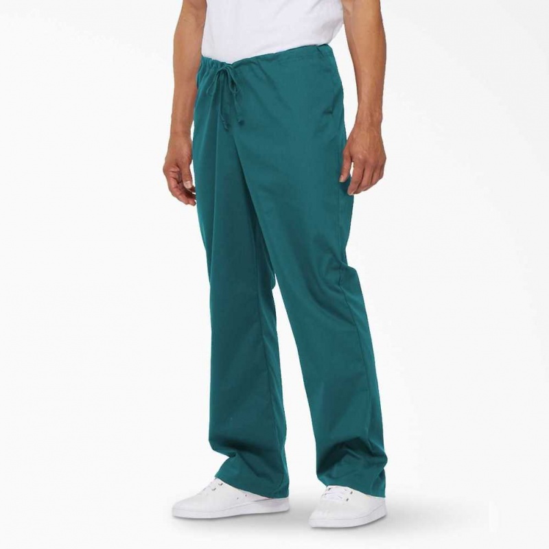 Dickies EDS Signature Scrub Pants Teal | CZ0001432