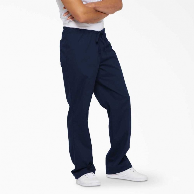 Dickies EDS Signature Scrub Pants Tmavě Blankyt Blankyt | CZ0001412