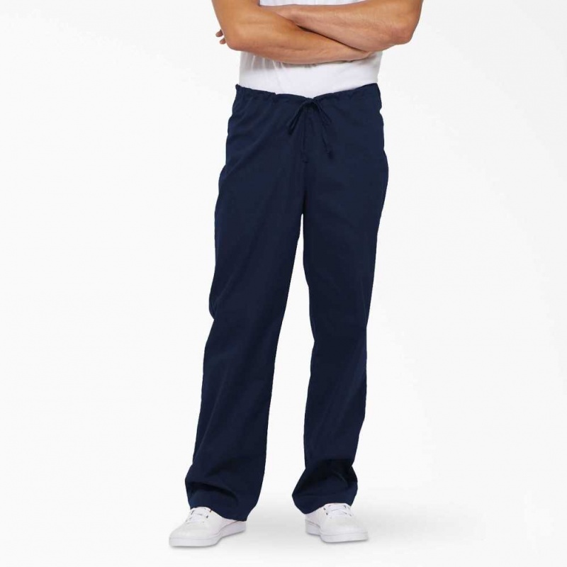 Dickies EDS Signature Scrub Pants Tmavě Blankyt Blankyt | CZ0001412