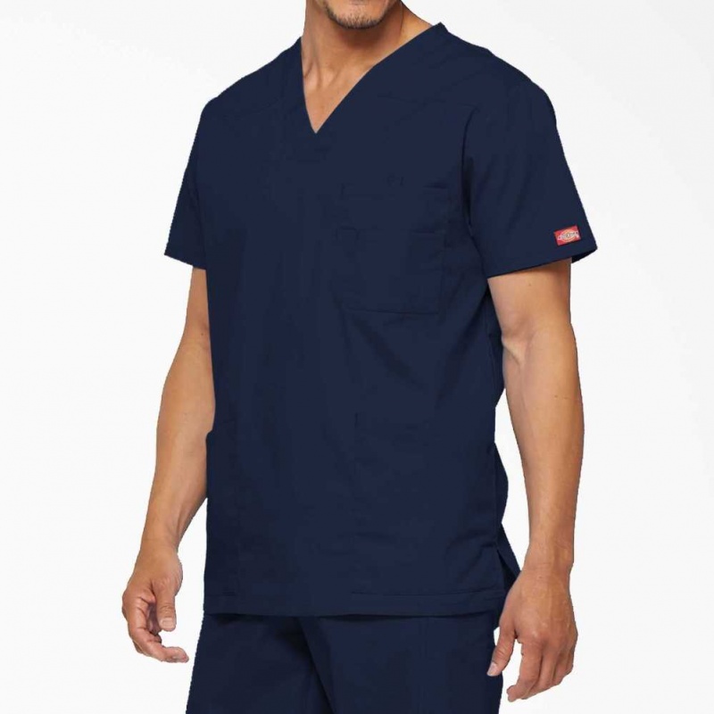 Dickies EDS Signature V-Neck Scrub Top Regular | CZ0001366