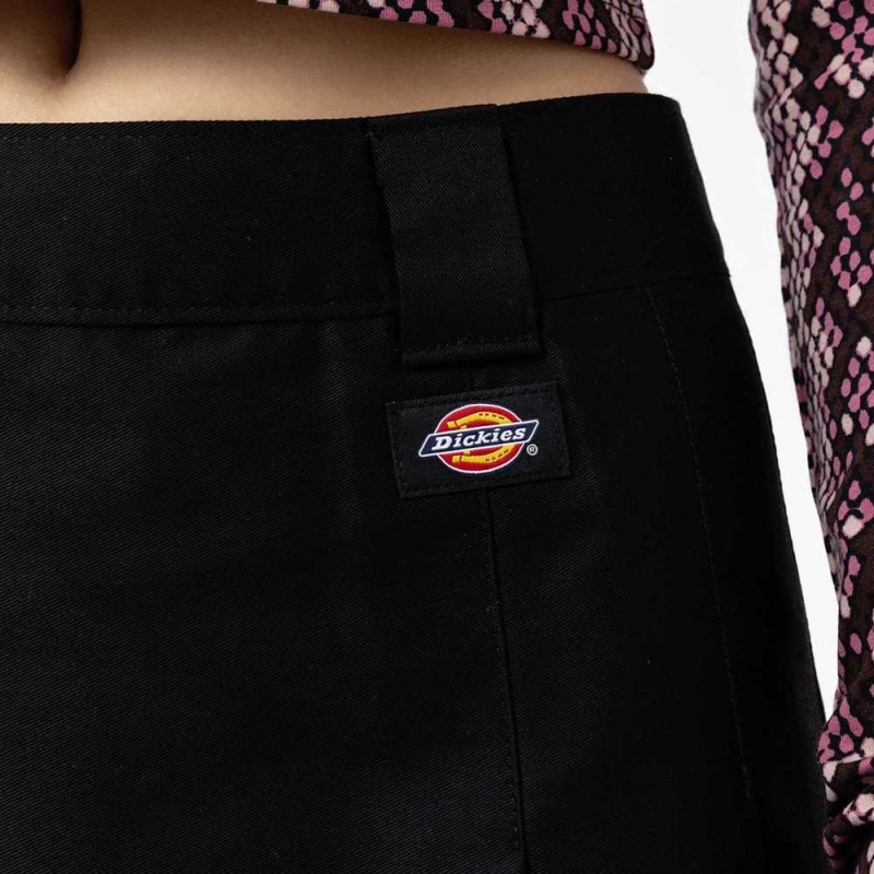 Dickies Elizaville Skirt Černé | CZ0001137