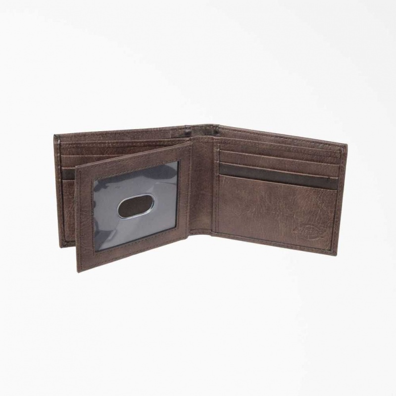 Dickies Extra-Capacity Slimfold Wallet Tan | CZ0000303