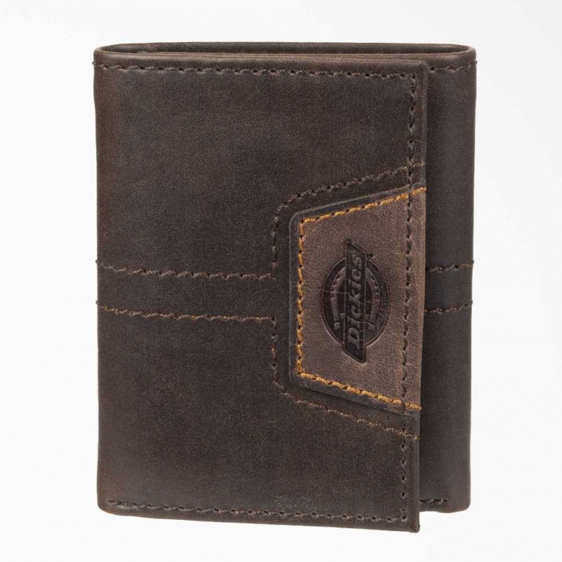 Dickies Extra-Capacity Trifold Wallet Tan | CZ0000302