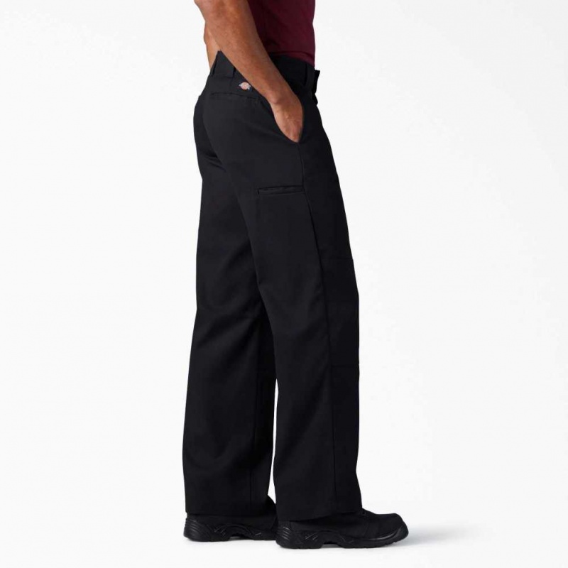 Dickies FLEX Loose Fit Double Knee Pracovní Pants Černé | CZ0002113