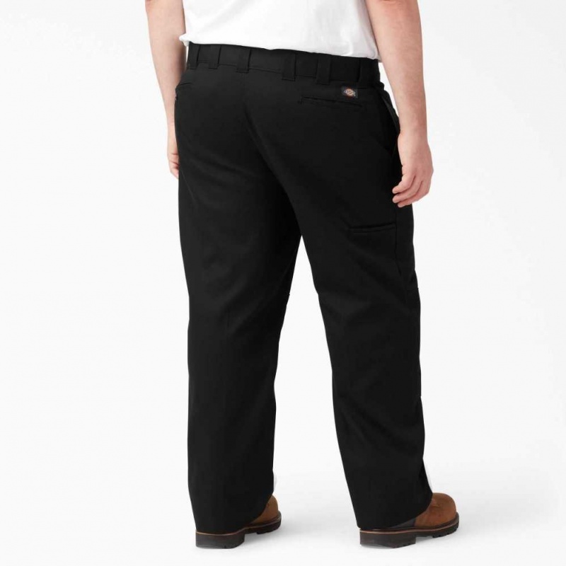 Dickies FLEX Loose Fit Double Knee Pracovní Pants Černé | CZ0002113